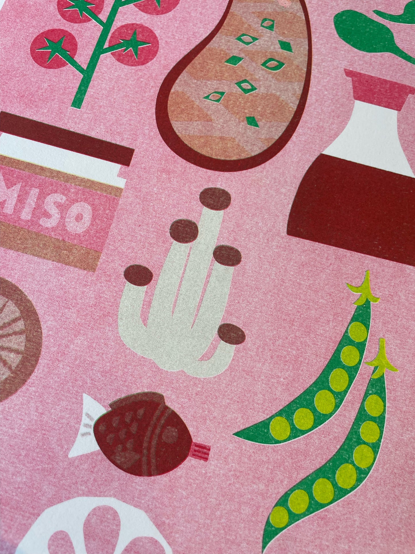 Umami Foods Risograph Print