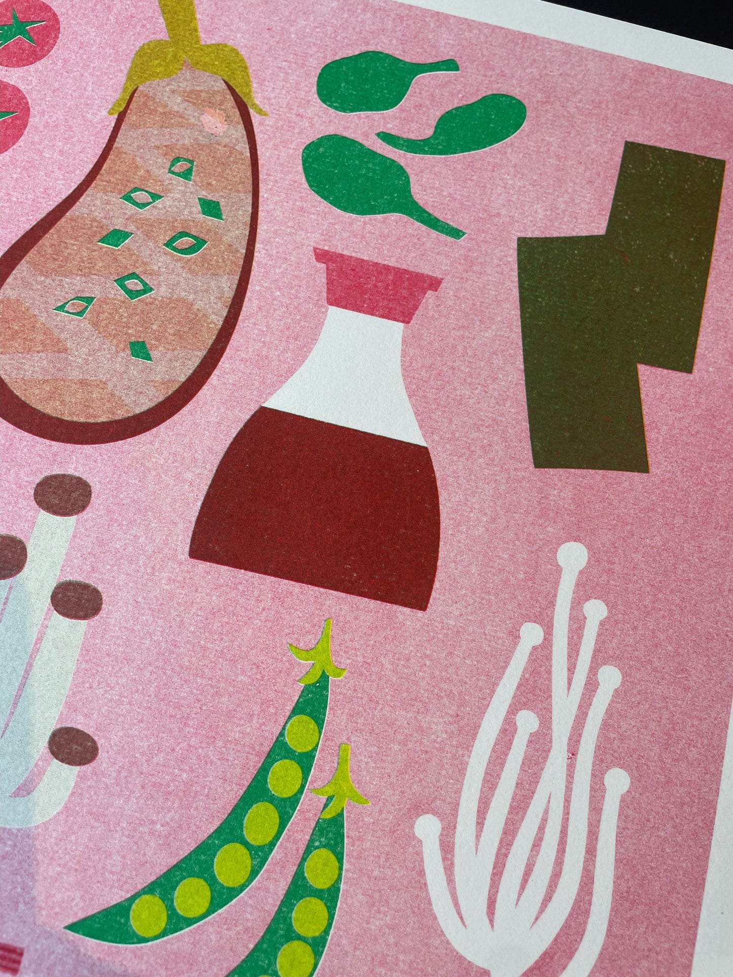 Umami Foods Risograph Print