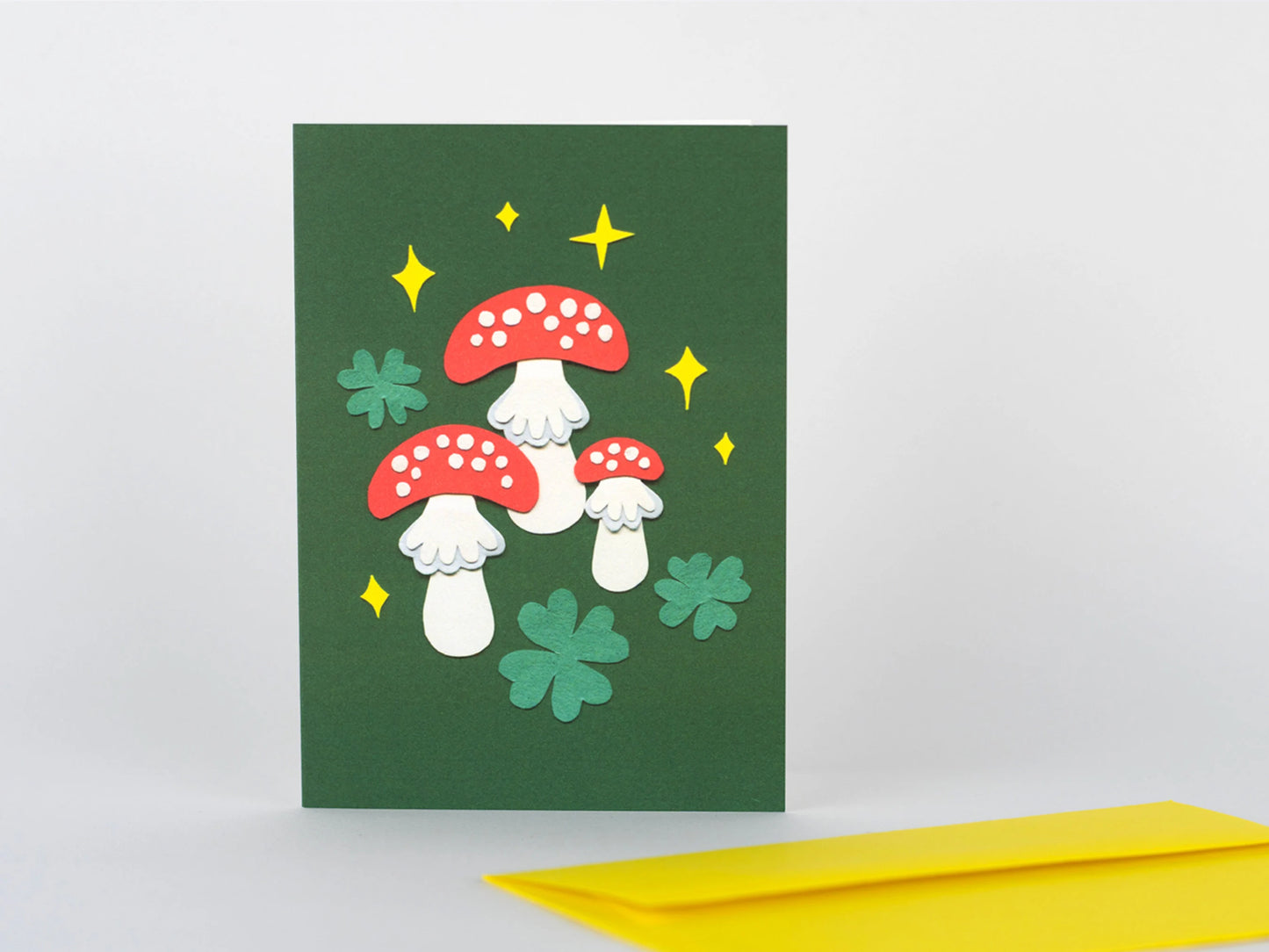 Cosy Nordic Christmas Card Set | Capybara Mistletoe, Candy Cane, Retro Ice Skates, Snowy Log Cabin, Magic Mushroom