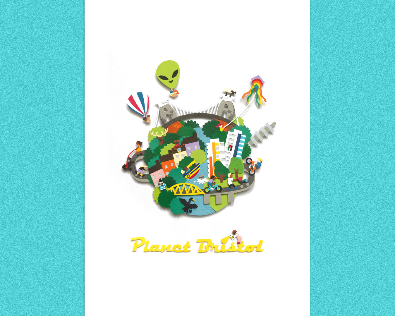 Planet Bristol Fine Art Print