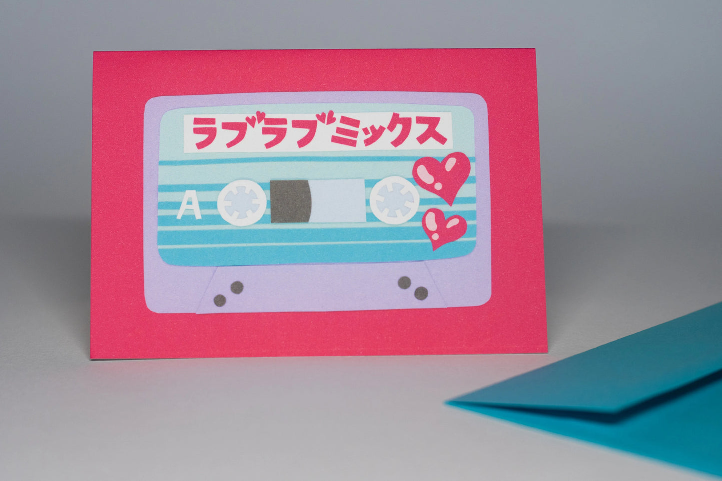 Mixtape Valentine's Day Card | Anime Inspired Love Card