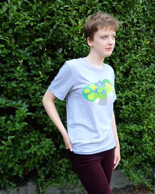 Happy Froggy Pond Unisex T-shirt