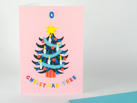 O Christmas Tree - A6 Ecofriendly Christmas Card