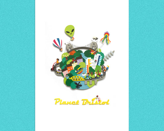 Planet Bristol Fine Art Print